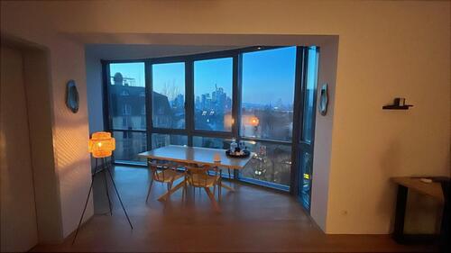 Foto - Vermiete möbelierte Wohnung mit Skylineblick ( 6 Monate)