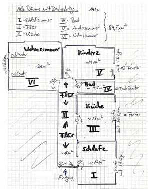 Foto - Wohnung, 84,5 m², 3 ZKB, 33104 Sennelager