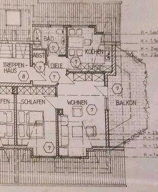 Foto - 3 Zimmer Etagenwohnung zur Miete in Gladenbach