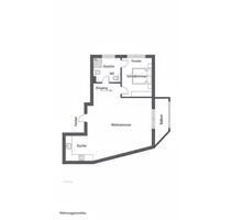 Möblierte 2-Zimmer-Wohnung - 1.350,00&nbsp;EUR Kaltmiete, ca.&nbsp; 52,50&nbsp;m&sup2; in München (PLZ: 80689) Pasing-Obermenzing