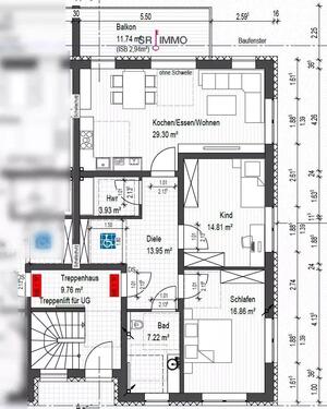 Foto - Etagenwohnung in Mettendorf zur Miete
