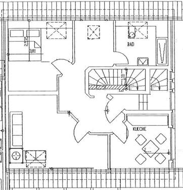 Foto - 2.5 Zimmer Dachgeschoßwohnung zur Miete in Paderborn