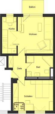 Foto - Schöne Wohnung für Singles oder Paar Zentrum Ost
