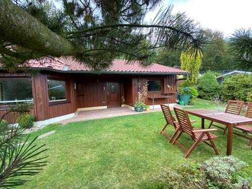 Foto - Ferienhaus im Harz, direkt am Wald, Terrasse Garten, Grill, ruhig