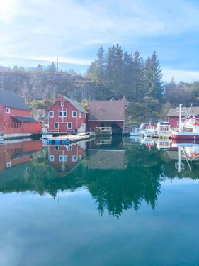 Foto - Norwegen Urlaub Sommer Ferienhaus mit Boot