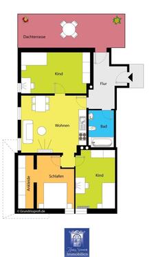 Foto - 3.5 Zimmer Dachgeschoßwohnung zur Miete in Meißen
