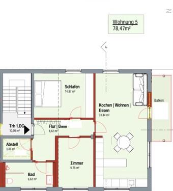 Foto - 3 Zimmer Etagenwohnung zur Miete in Balingen