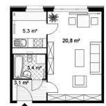 Foto - Mitbewohnerin - 400,00&nbsp;EUR Kaltmiete, ca.&nbsp; 40,00&nbsp;m&sup2;