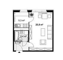 Mitbewohnerin - 400,00&nbsp;EUR Kaltmiete, ca.&nbsp; 40,00&nbsp;m&sup2; in Berlin (PLZ: 10117) Mitte