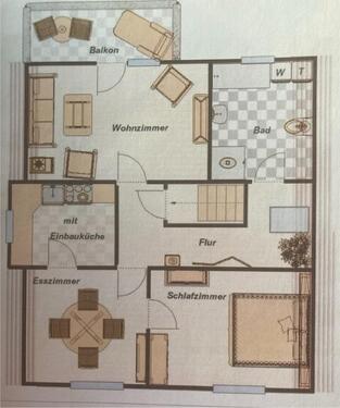 Foto - 3 Zimmer Etagenwohnung zur Miete in Kirchlengern