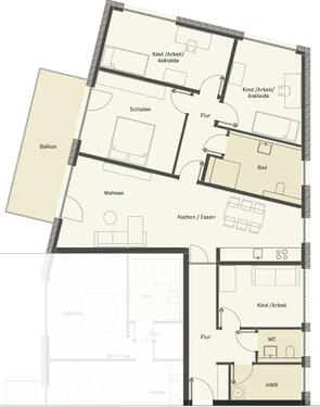 Foto - 5 Zimmer Etagenwohnung zur Miete in Osnabrück