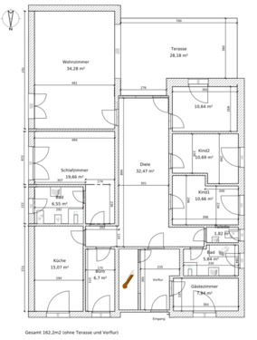 Foto - Erdgeschoß 8-Zi-Wohnung Keller GartenTerasse 29355 Beedenbostel