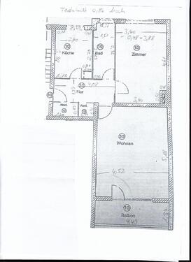 Foto - 2-Zimmerwohnung in Steglitz zur Untermiete für 1-1,5 Jahre