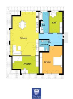 Foto - 4 Zimmer Dachgeschoßwohnung zur Miete in Pirna