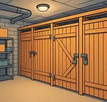 Keller zur Untermiete - Lagerraum - Storage - Berlin Lichtenberg