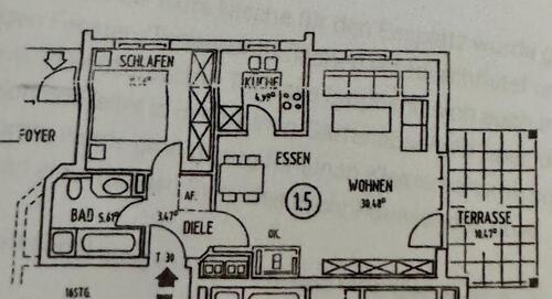 Foto - Vollmöblierte 2 Zimmer Wohnung in Idstein zu vermieten