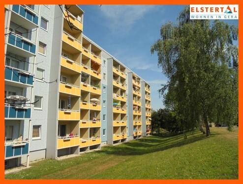 Foto - Sanierte 3-Raum-Wohnung mit Balkon