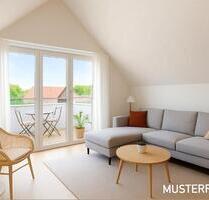 Helle 3,5-Zimmer-DG-Wohnung mit Südbalkon + Stellplätzen - Dorsten Alt-Wulfen