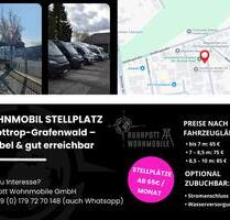 Wohnmobil Stellplatz in Bottrop – flexibel & gut erreichbar