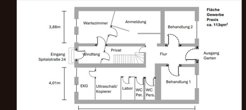 Foto - Repräsentative Praxisräume in bester Innenstadtlage von Ellwangen