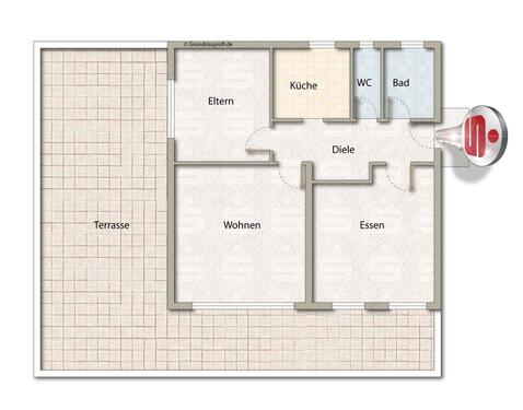 Foto - 2.5 Zimmer Etagenwohnung zur Miete in Göppingen