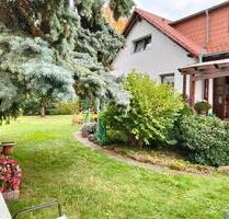 Halbes Siedlungshaus mit großem Anbau - Mannheim Gartenstadt