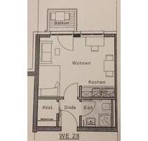 1-Zimmer-Wohnung mit Balkon und Stellplatz in Gievenbeck - Münster Münster-Nord