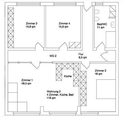 Foto - Wunderschöne ebenerdige Wohnung im Naturpark Westhavelland