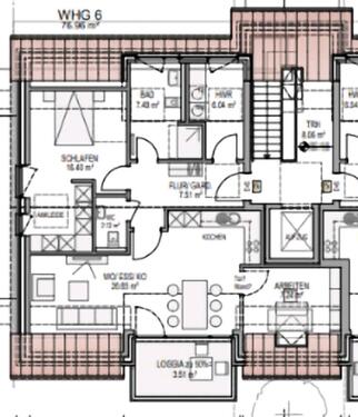 Foto - Moderne 3-Zimmer Neubauwohnung mit Balkon und EBK in Edewecht