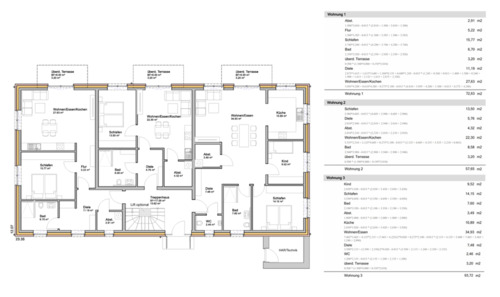 Foto - Wohnungen zu vermieten 5873 und 94m2