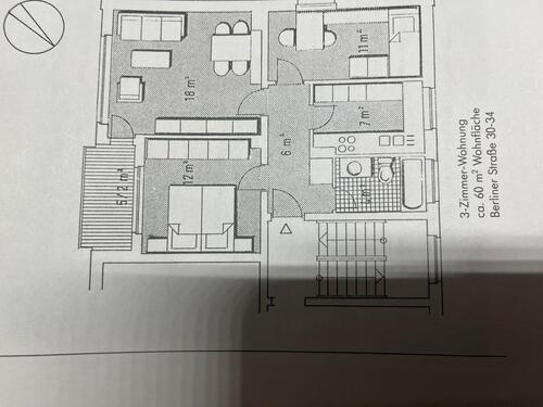 Foto - 2 Zimmer Erdgeschoßwohnung zur Miete in Clausthal-Zellerfeld