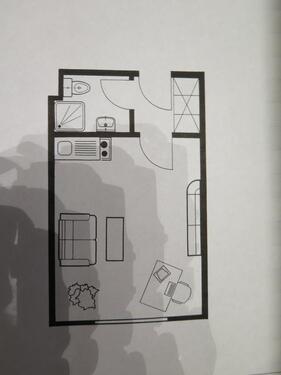 Foto - 1- Raum-Wohnung, 24,19m², 1. OG, Lübeck, Teutonenweg 1