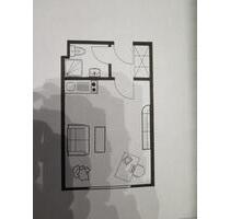 1- Raum-Wohnung, 24,19m², 1. OG, Lübeck, Teutonenweg 1