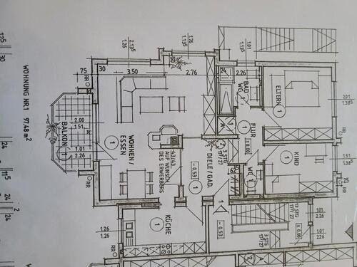 Foto - 3 Zimmer Etagenwohnung in Meinerzhagen