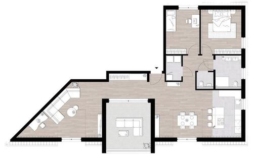 Foto - Palzem-Helfant: Penthouse-Wohnung; Neubau 2025, WF: ca. 115qm