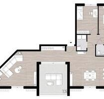 Palzem-Helfant: Penthouse-Wohnung; Neubau 2025, WF: ca. 115qm - Wadern