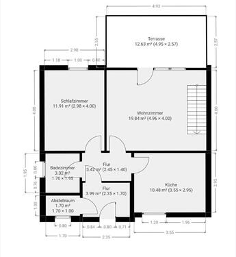Foto - Etagenwohnung in Clausthal-Zellerfeld zur Miete