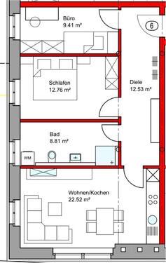 Foto - Etagenwohnung zur Miete in Schuttertal