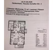 3-Zi-Whg, HDH Innenstadt, 71 qm - Steinheim am Albuch