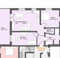 Wohnung (Nr.3) im Neubau zu vermieten - nachhaltig und ruhig - Wertingen