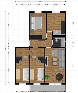 Foto - 4 Zimmer Etagenwohnung zur Miete in Wolmirstedt