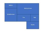 Foto - Nachmieter 01.07. - 401,00&nbsp;EUR Kaltmiete, ca.&nbsp; 53,00&nbsp;m&sup2;