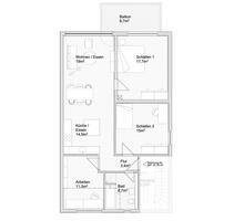 Attraktive 4-Zimmer-Wohnung mit Balkon, Garten & Carport - Breitengüßbach