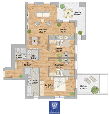Foto - 4 Zimmer Etagenwohnung zur Miete in Dresden