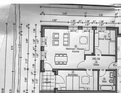 Foto - Etagenwohnung zur Miete in Rhede