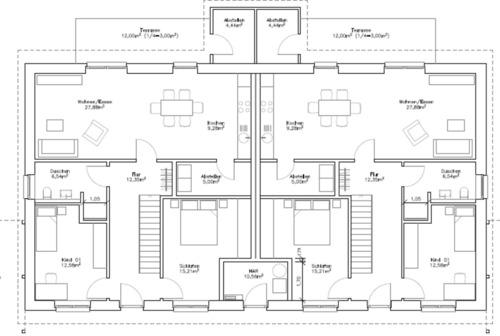 Foto - 5 Zimmer Doppelhaushälfte in Hemmoor