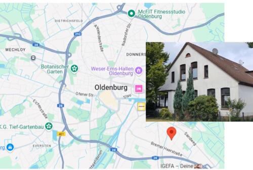 Foto - Helle 2,5-Zimmer-Wohnung mit Stellplatz in Oldenburg-Osternburg
