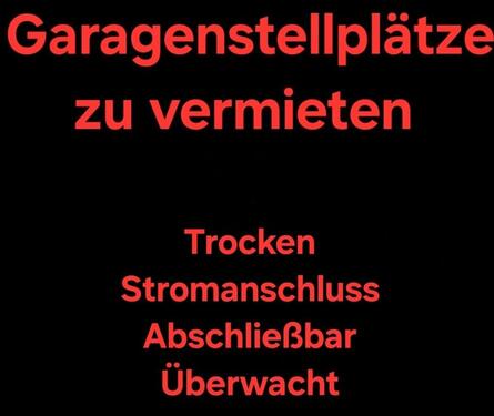 Foto - Garagen- Stellplätze zu vermieten