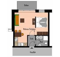 NEUBAU: 1 Zimmer Wohnung mit Einbauküche und Balkon - Oldenburg Drielaker-Moor NEUBAU: 1 Zimmer Wohnung mit Einbauküche und Balkon - Oldenburg Drielaker-Moor