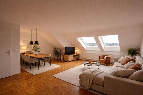 Foto - Dachgeschosswohnung zu vermieten